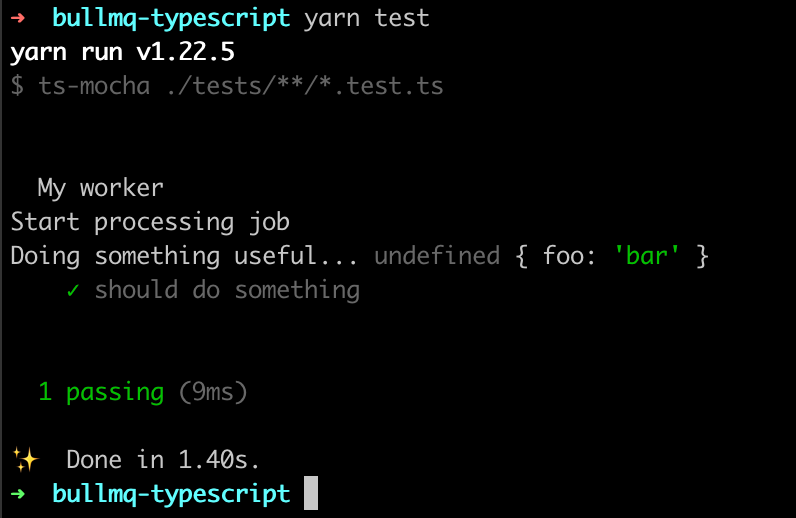 Typescript with BullMQ sandboxes in NodeJS